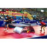 ban bong ban binh minh, kich thuoc ban bong ban Zhang Jike, Wang Hao và Xu Xin làm nóng